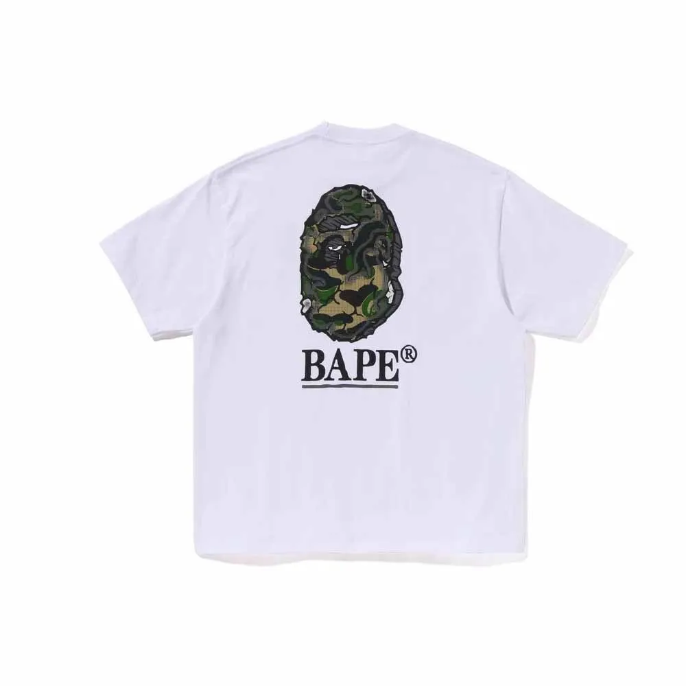 A BATHING APE  |Crew Neck Pullovers Unisex Street Style Plain Short Sleeves