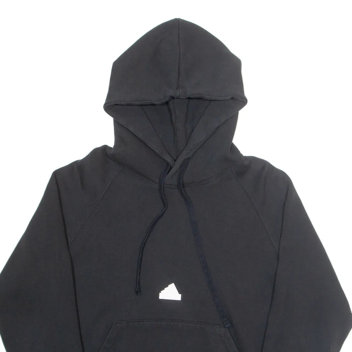 ADIDAS Mens Black Hoodie S