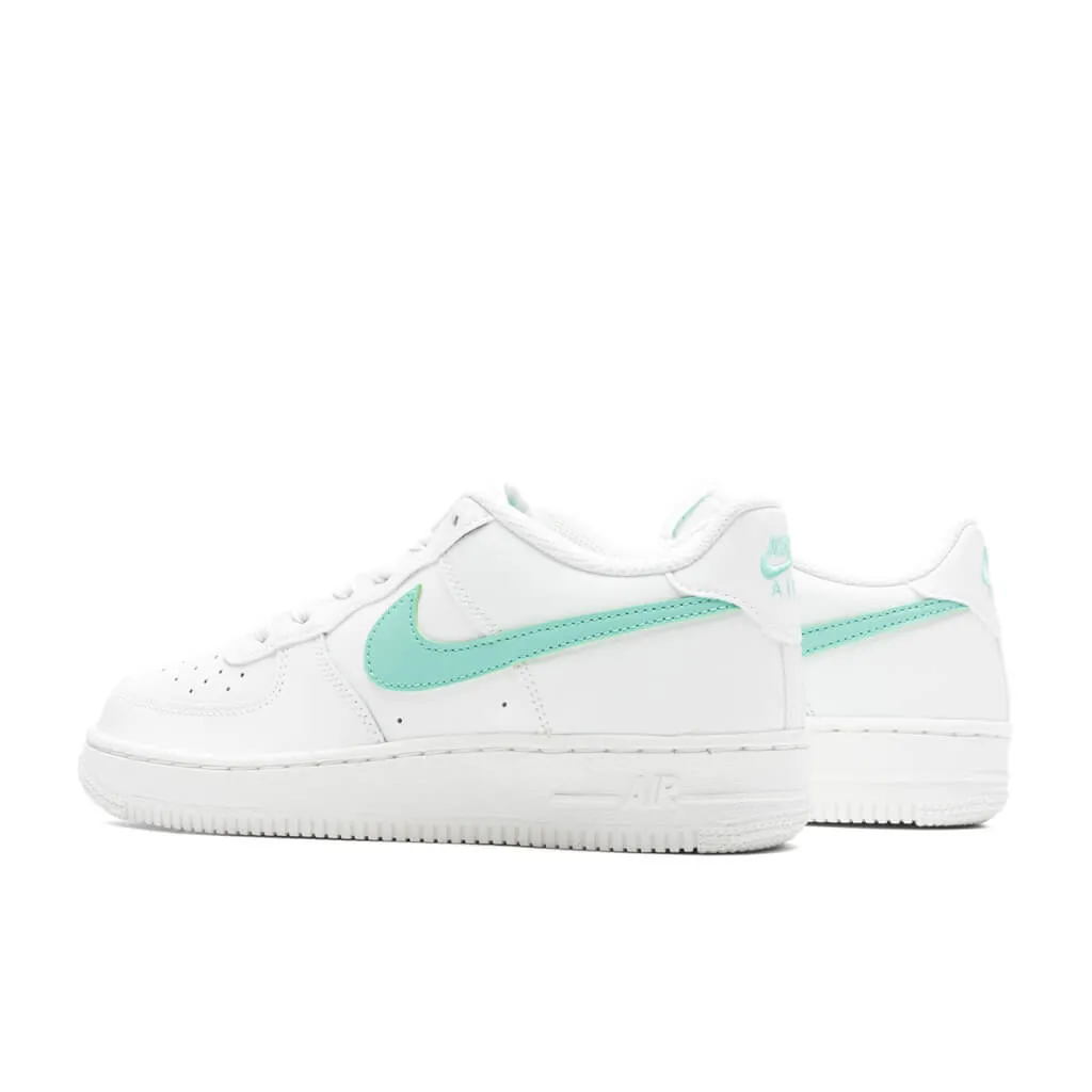 Air Force 1 (GS) - Summit White/Emerald Rise