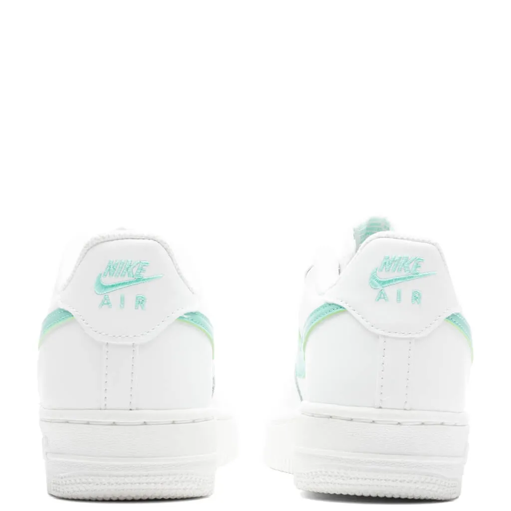 Air Force 1 (GS) - Summit White/Emerald Rise