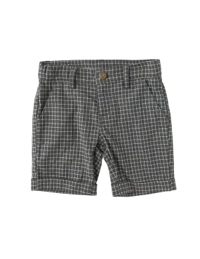 Albert Boys Shorts - Green Gray