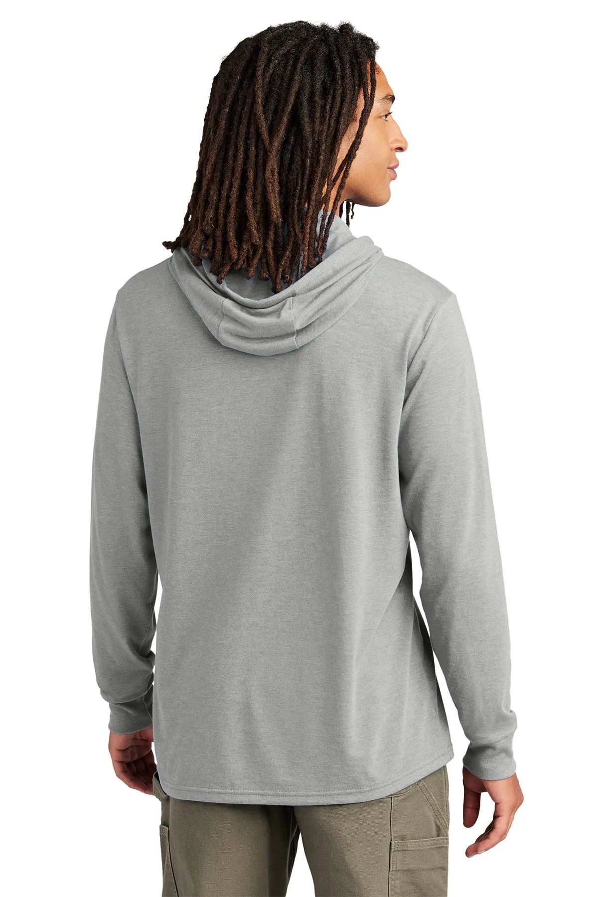 Allmade Unisex Tri-Blend Hoodie Custom Tee's, Aluminum Grey