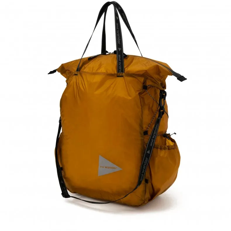 and wander Sil Tote Bag (Yellow)