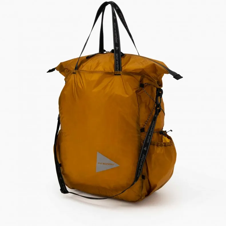 and wander Sil Tote Bag (Yellow)