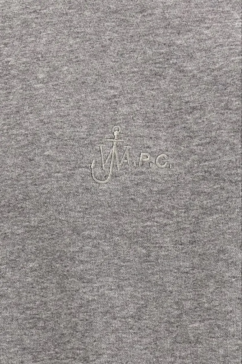 A.P.C.  |Crew Neck Sweat Rib Street Style Collaboration Long Sleeves