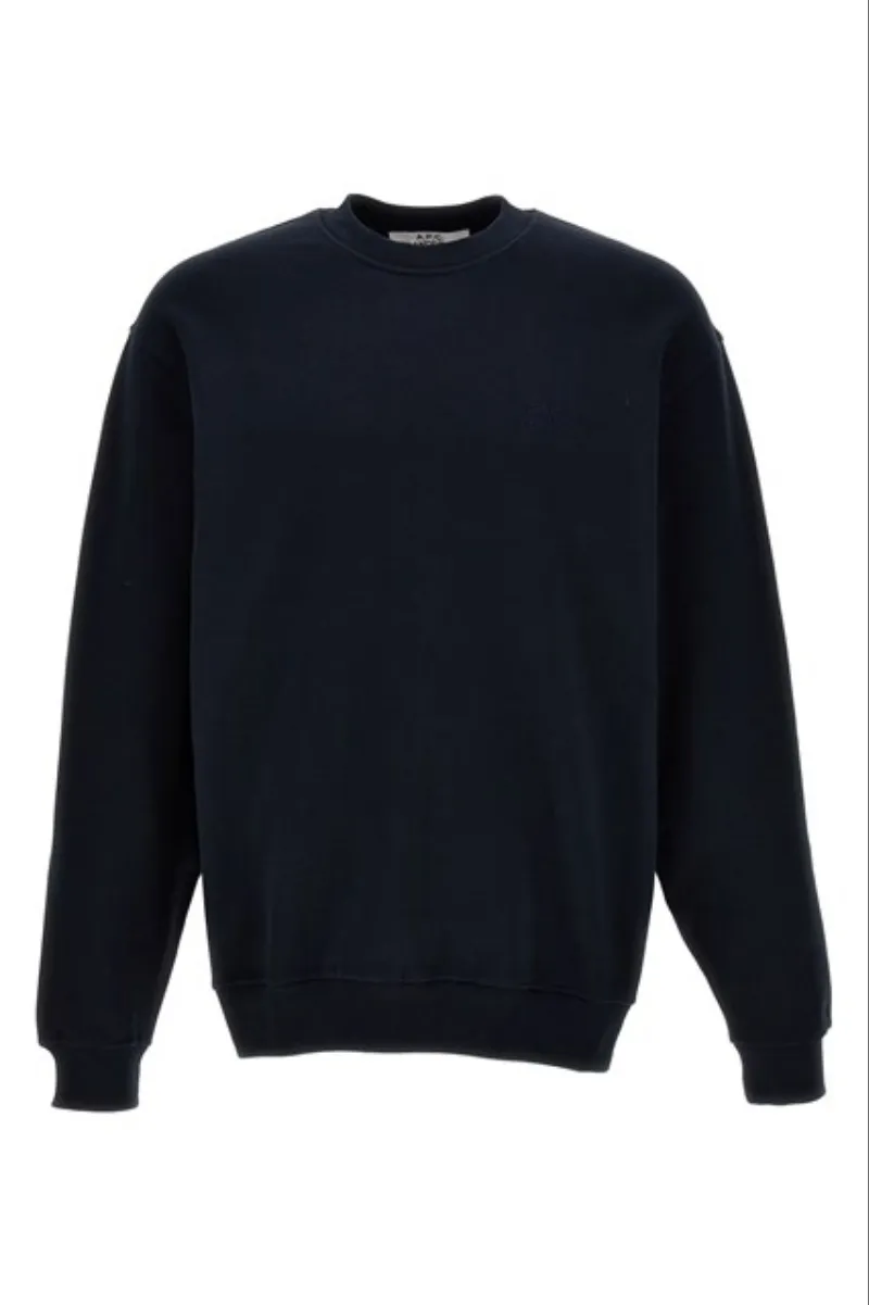 A.P.C.  |Crew Neck Sweat Rib Street Style Collaboration Long Sleeves