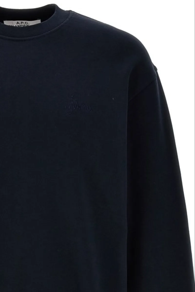 A.P.C.  |Crew Neck Sweat Rib Street Style Collaboration Long Sleeves