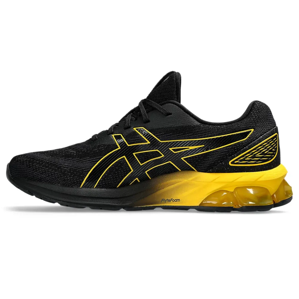 ASICS Men's Gel-Quantum 182 VII Running Shoe (Black Saffron)