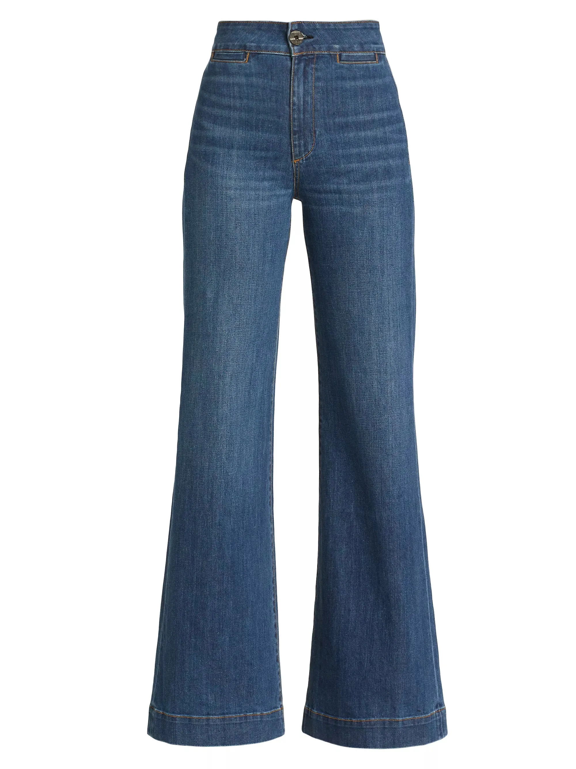 ASKK NY Brighton Wide Leg Jeans in Mercury