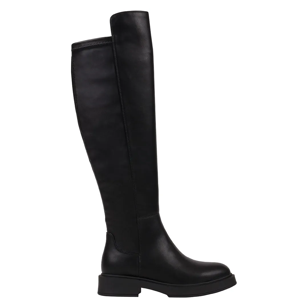 Ayla Riding Boot – Classic Black & Comfortable