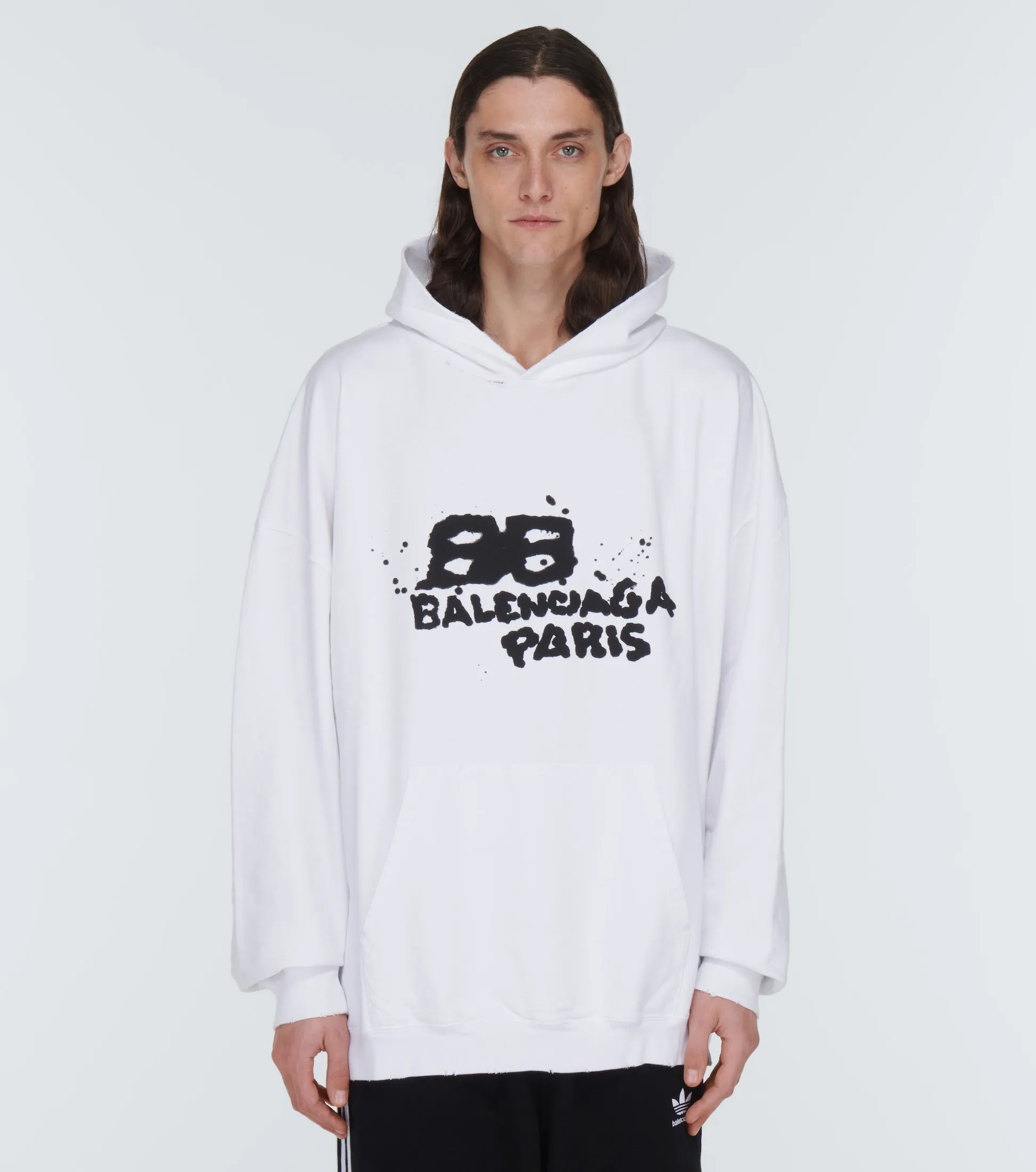 BALENCIAGA  |Pullovers Unisex Blended Fabrics Street Style Long Sleeves