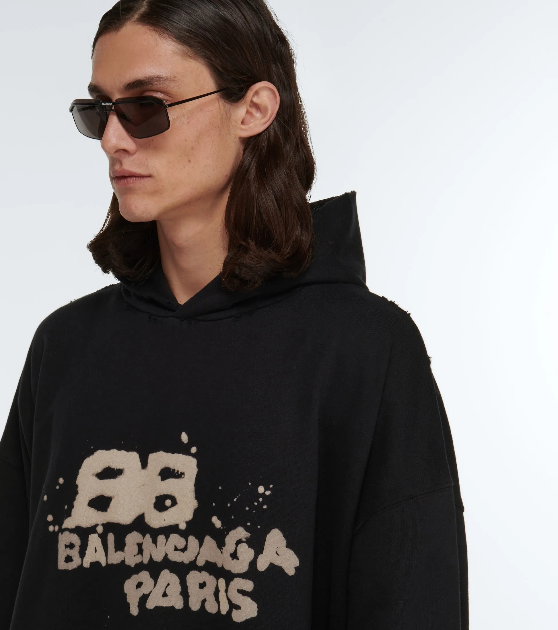 BALENCIAGA  |Pullovers Unisex Blended Fabrics Street Style Long Sleeves