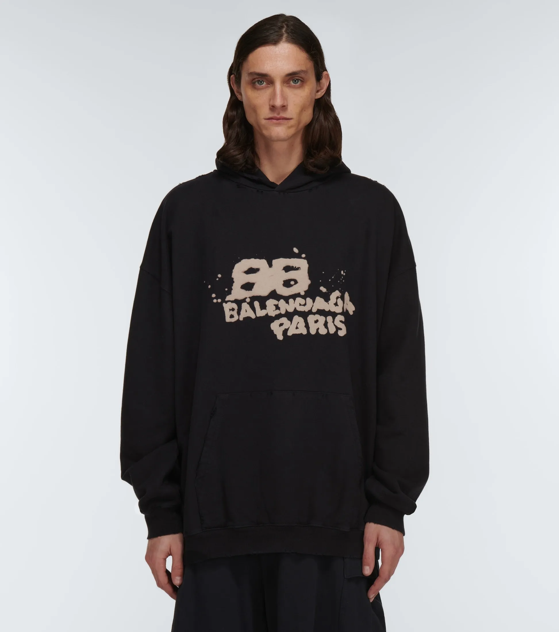 BALENCIAGA  |Pullovers Unisex Blended Fabrics Street Style Long Sleeves