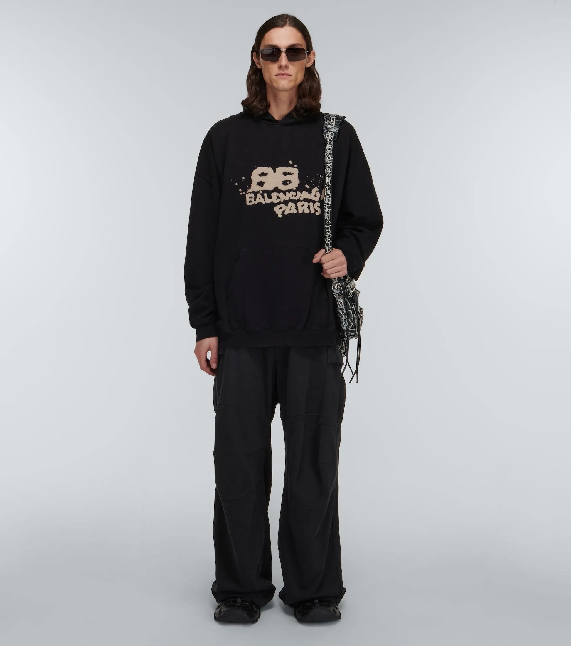 BALENCIAGA  |Pullovers Unisex Blended Fabrics Street Style Long Sleeves