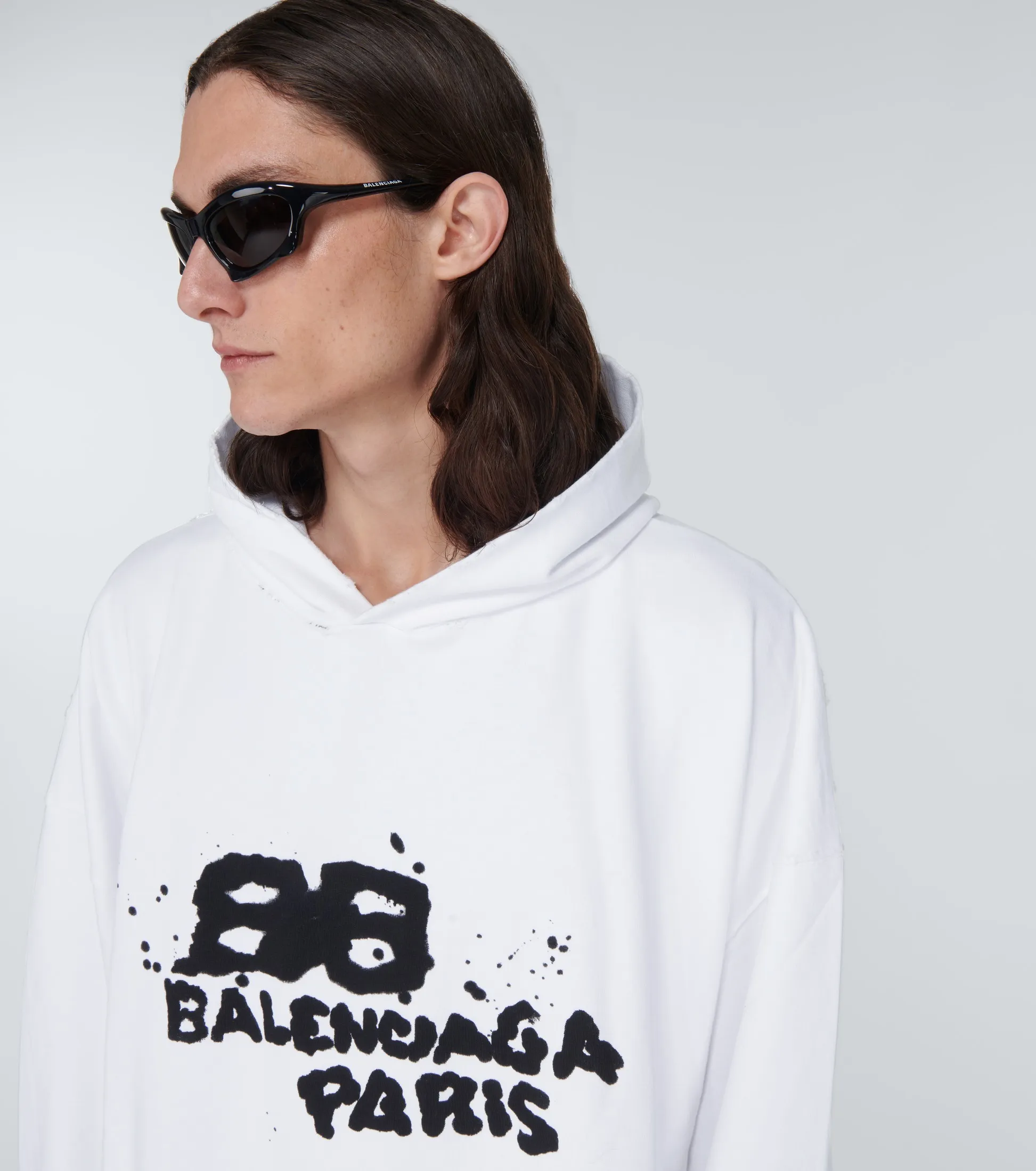 BALENCIAGA  |Pullovers Unisex Blended Fabrics Street Style Long Sleeves