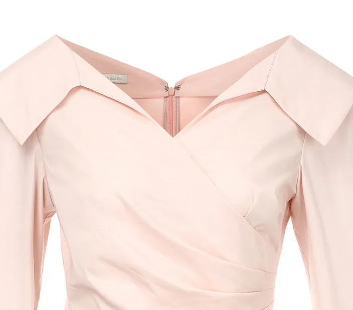 BAU by Bride And You  |Long Sleeves Plain Cotton Party Style Office Style