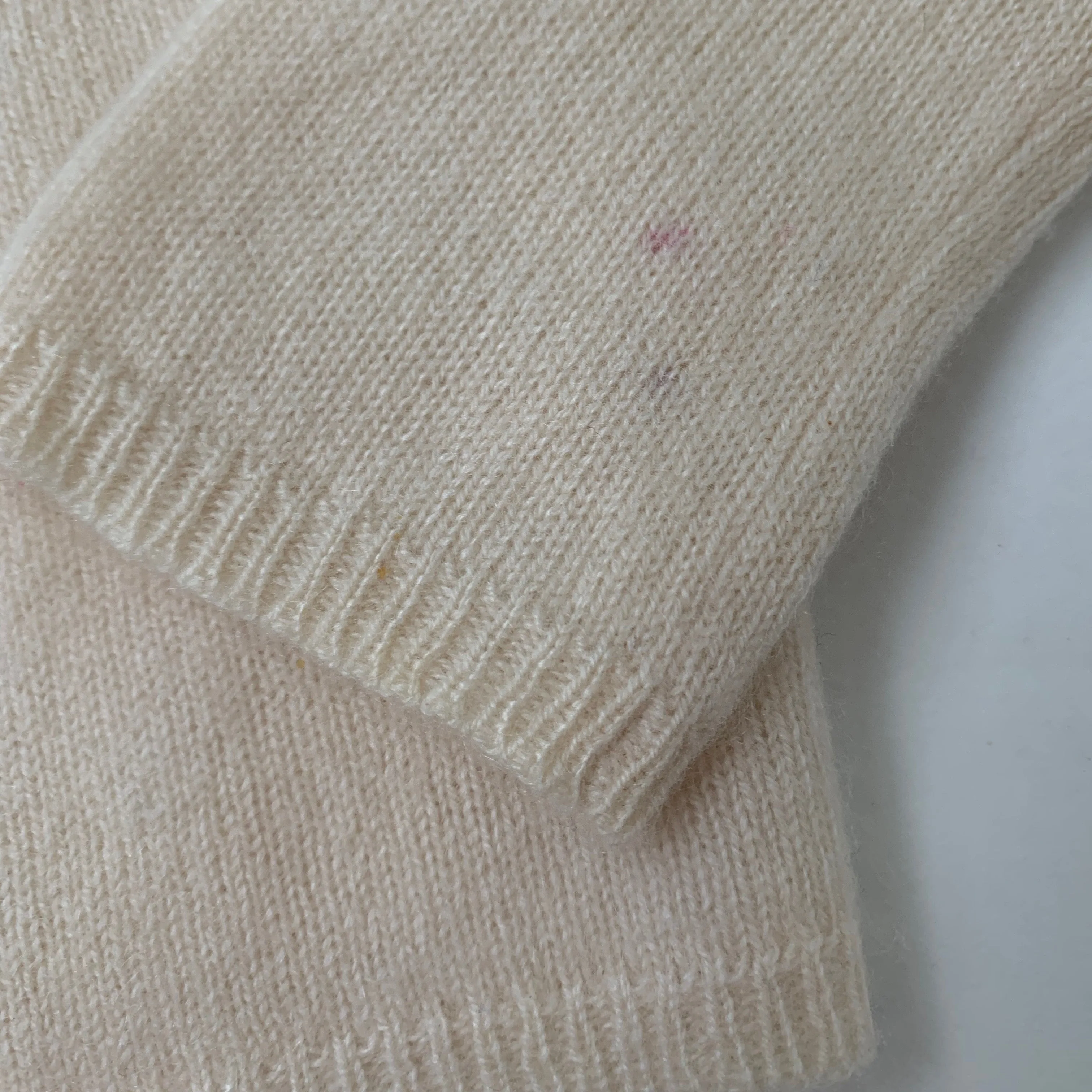 Bonpoint Cream Cashmere Cardigan: 18 Months