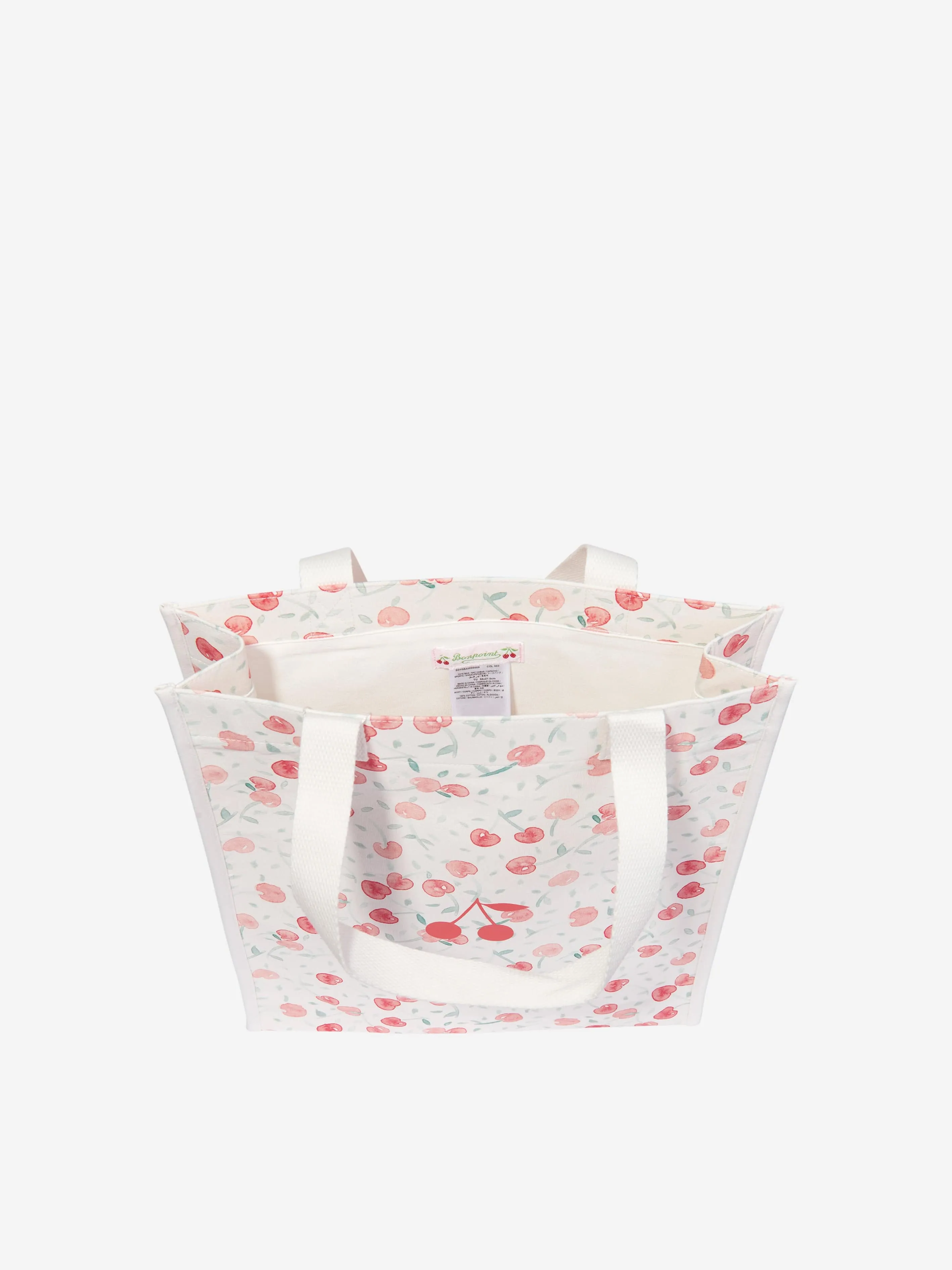 Bonpoint Girls Faith Tote Bag in White (38.5cm)