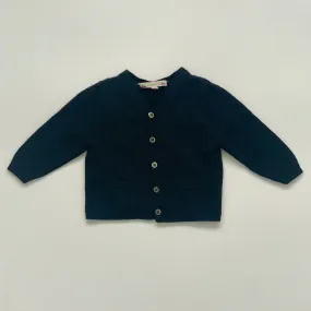 Bonpoint Navy Wool Cardigan: 12 Months