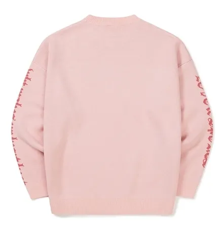 Born Champs  |Pullovers Unisex Studded Street Style U-Neck Long Sleeves