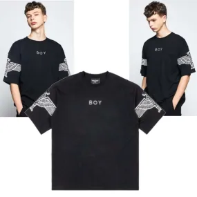 BOY LONDON  |Crew Neck Pullovers Unisex Street Style