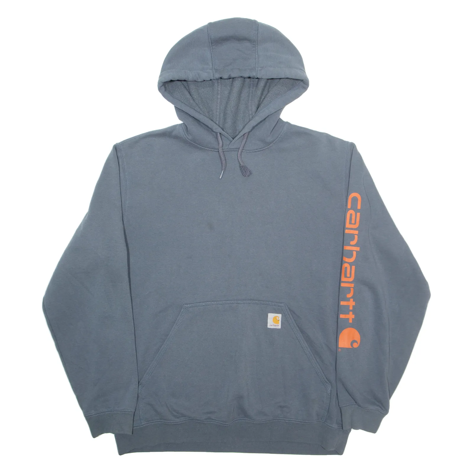 CARHARTT Loose Fit Mens Blue Hoodie L