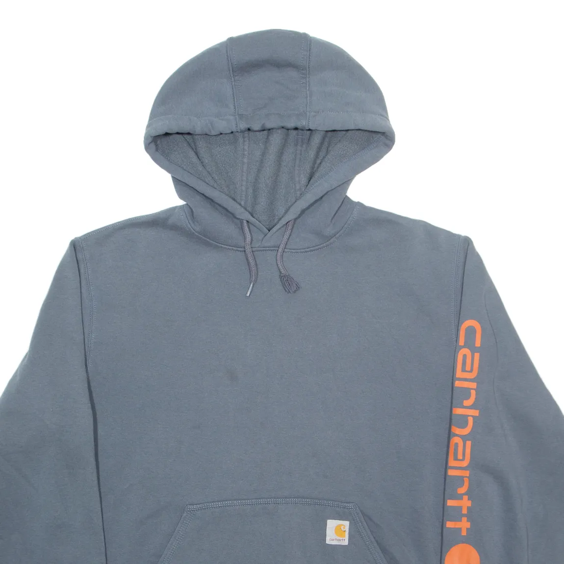 CARHARTT Loose Fit Mens Blue Hoodie L