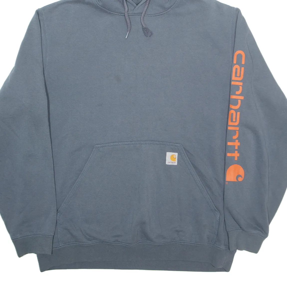 CARHARTT Loose Fit Mens Blue Hoodie L