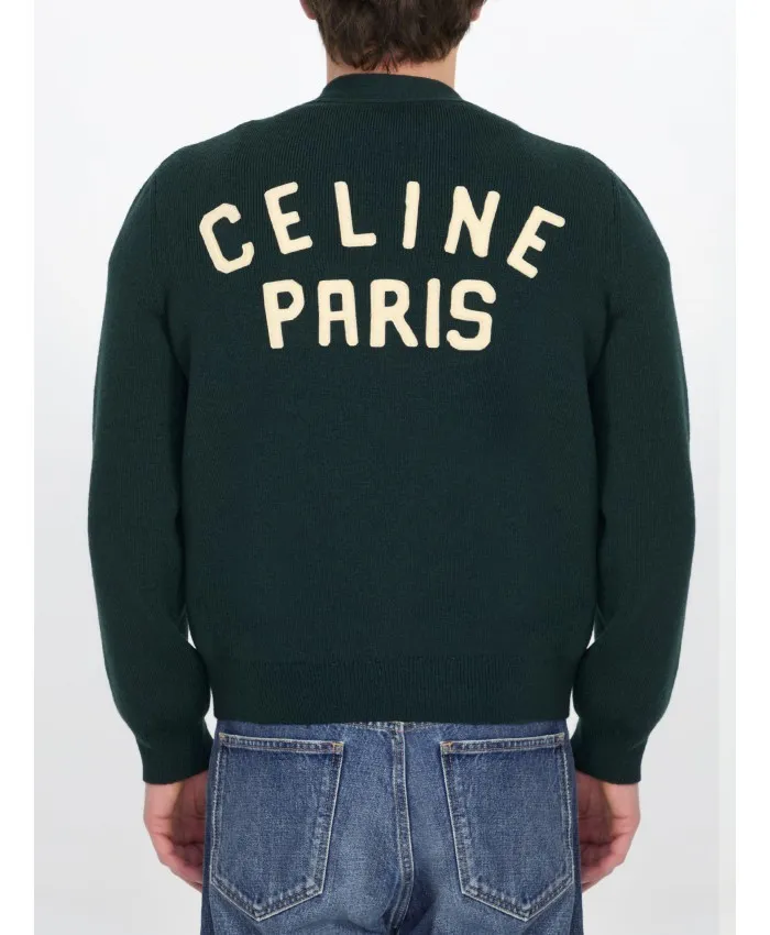 CELINE  |Unisex Long Sleeves Logo Luxury Sweaters