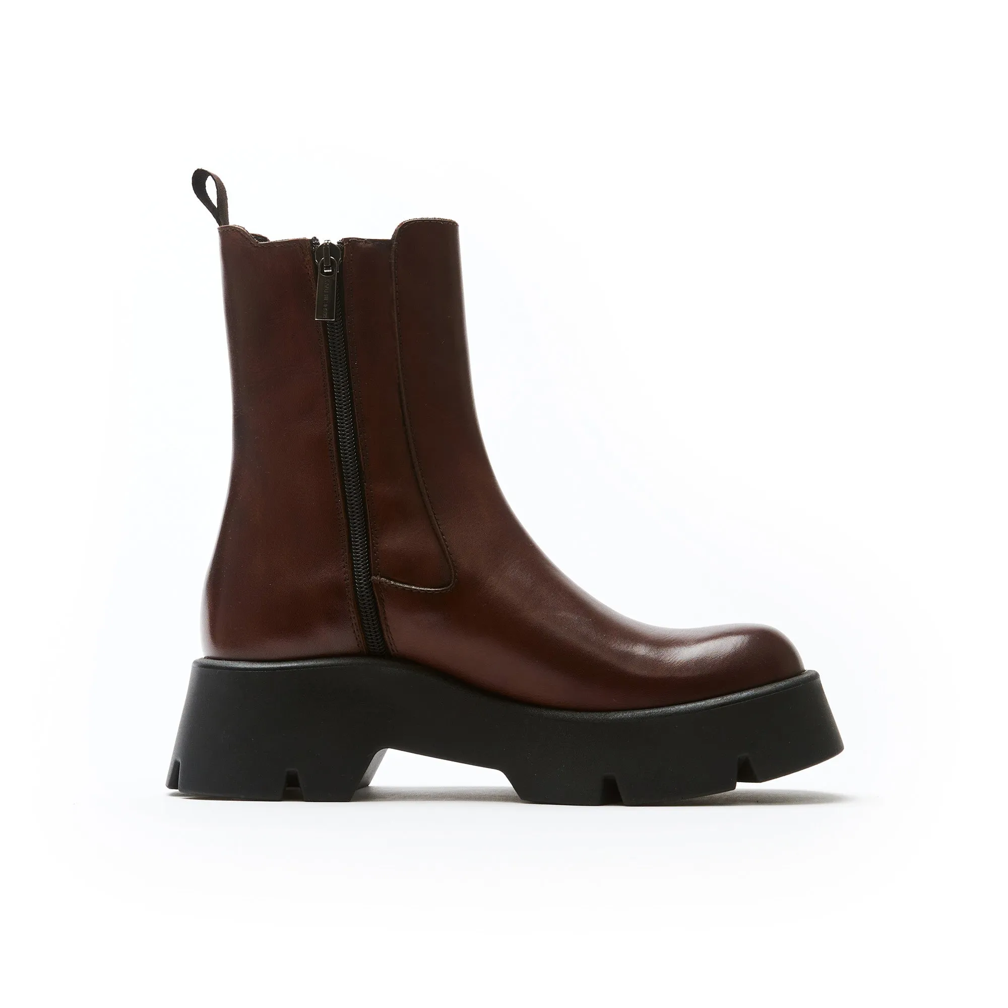 Chelsea boot mahogany brown