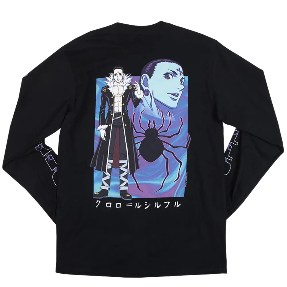 Chrollo Phantom Troupe Black Long Sleeve Tee