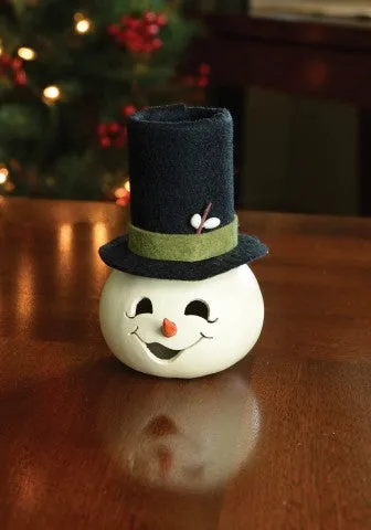 Coconut Snowman Gourd - Available in Multiple Sizes