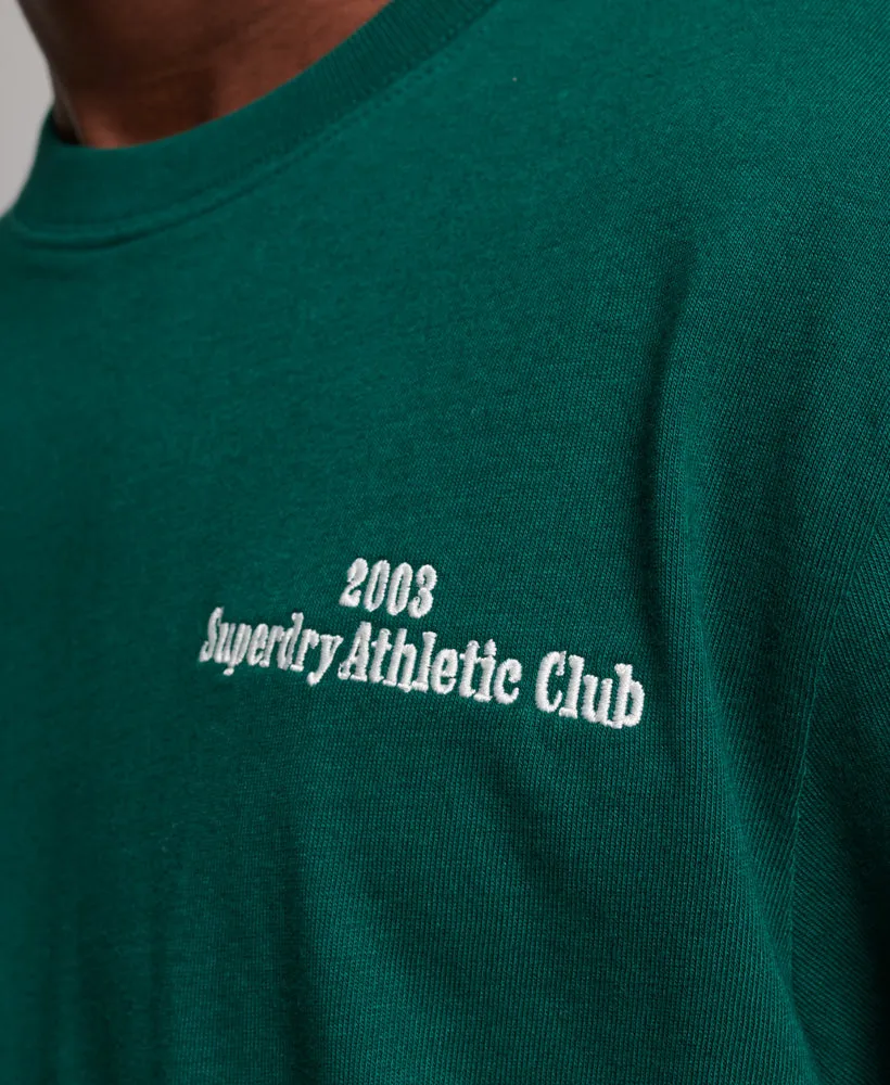 Code Athletic Club Embroidered T-Shirt | Green