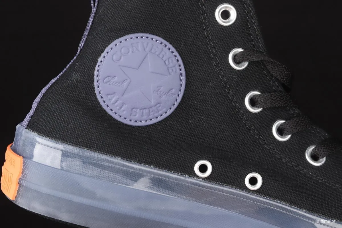 Converse Chuck Taylor All Star CX neutral crystal jelly sole hit color canvas high upper shoes 171400C