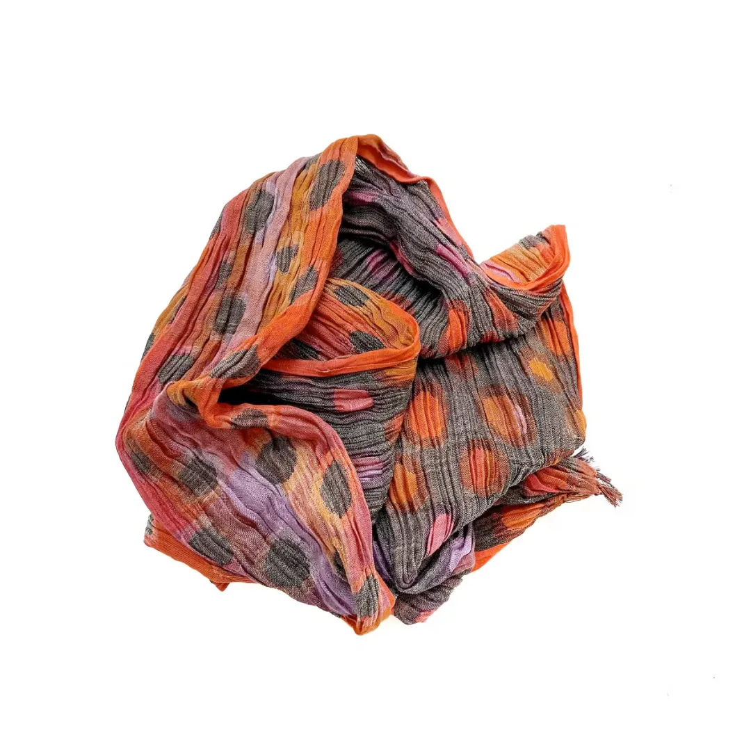 Crinkled Scarf #2343