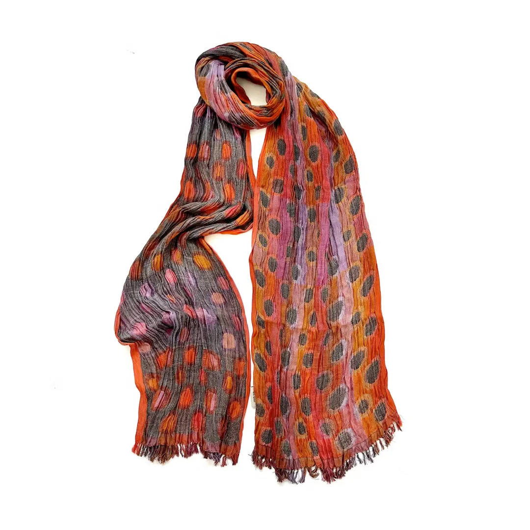 Crinkled Scarf #2343