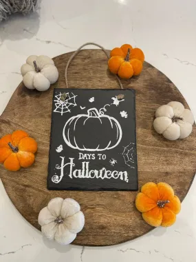 Days To Halloween Chalkboard