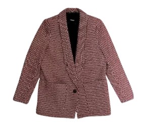 Diamond Jacquard Loveless Blazer