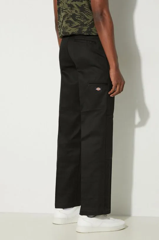 Dickies trousers men's black color