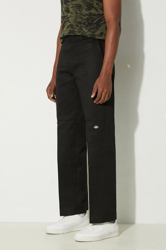 Dickies trousers men's black color