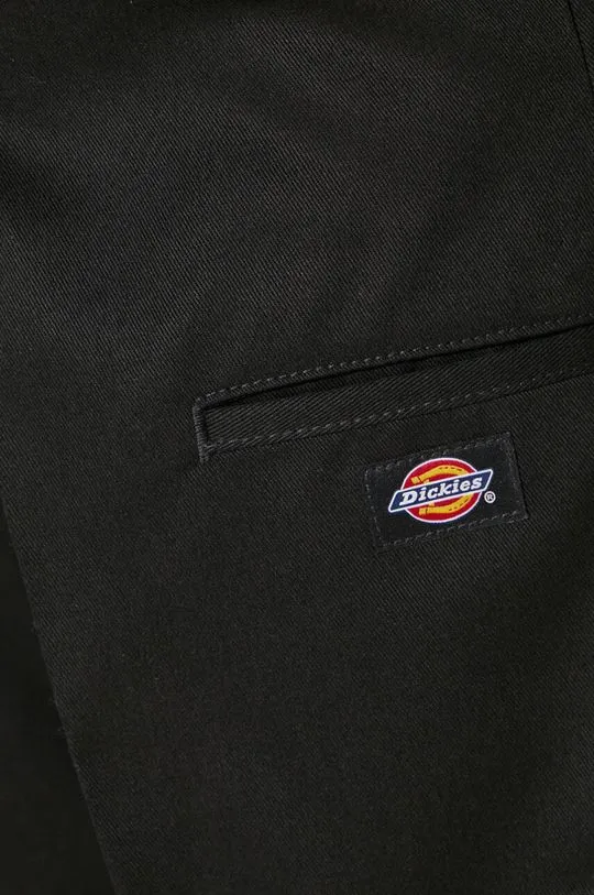 Dickies trousers men's black color