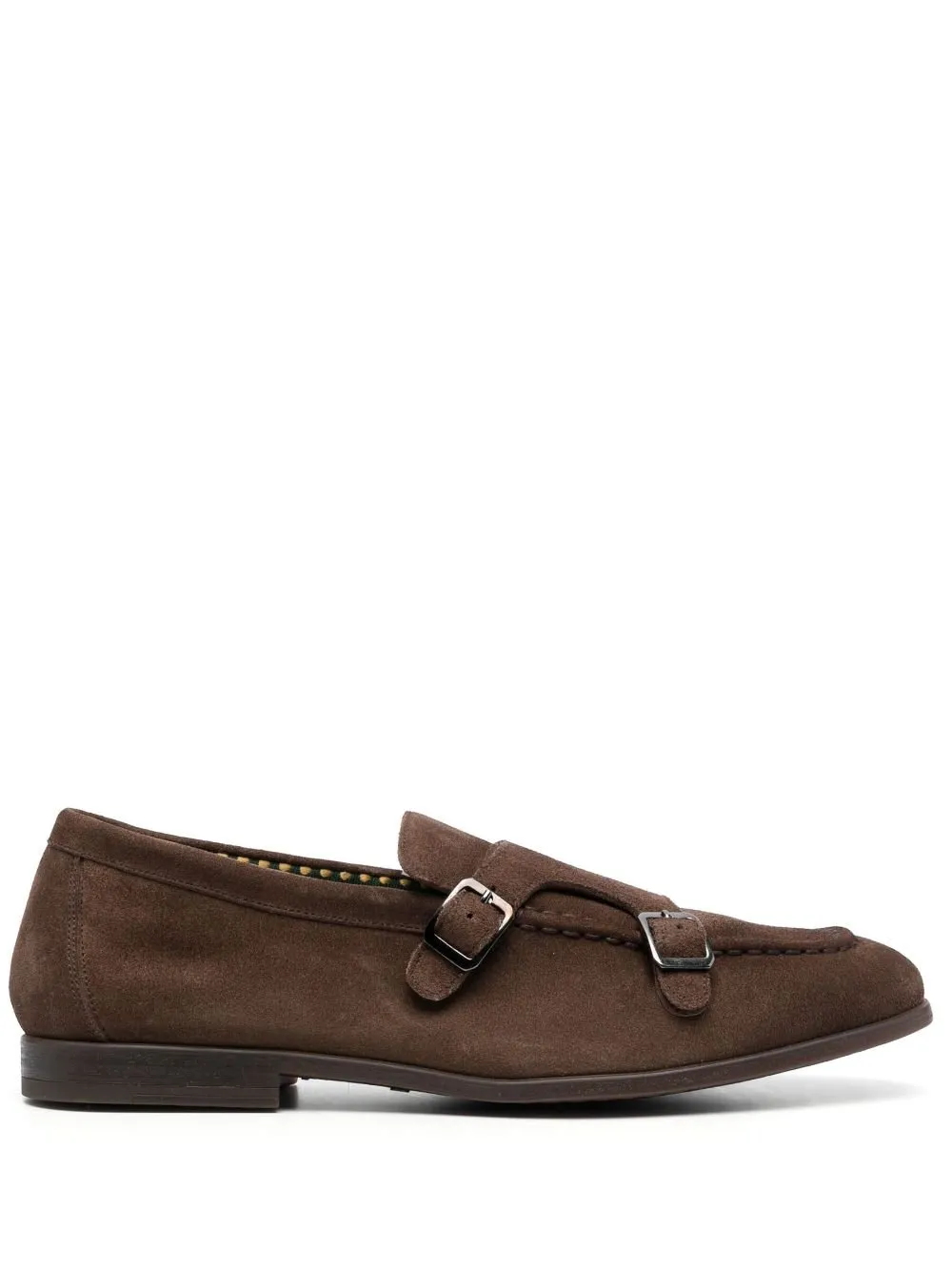 Doucal's - Mocassins daim double boucles