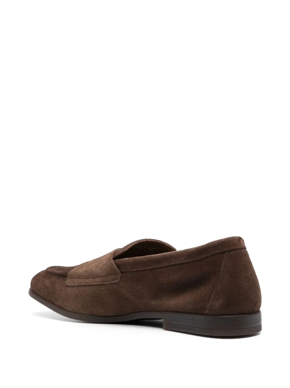 Doucal's - Mocassins daim double boucles