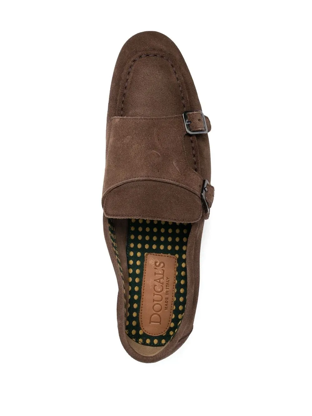 Doucal's - Mocassins daim double boucles