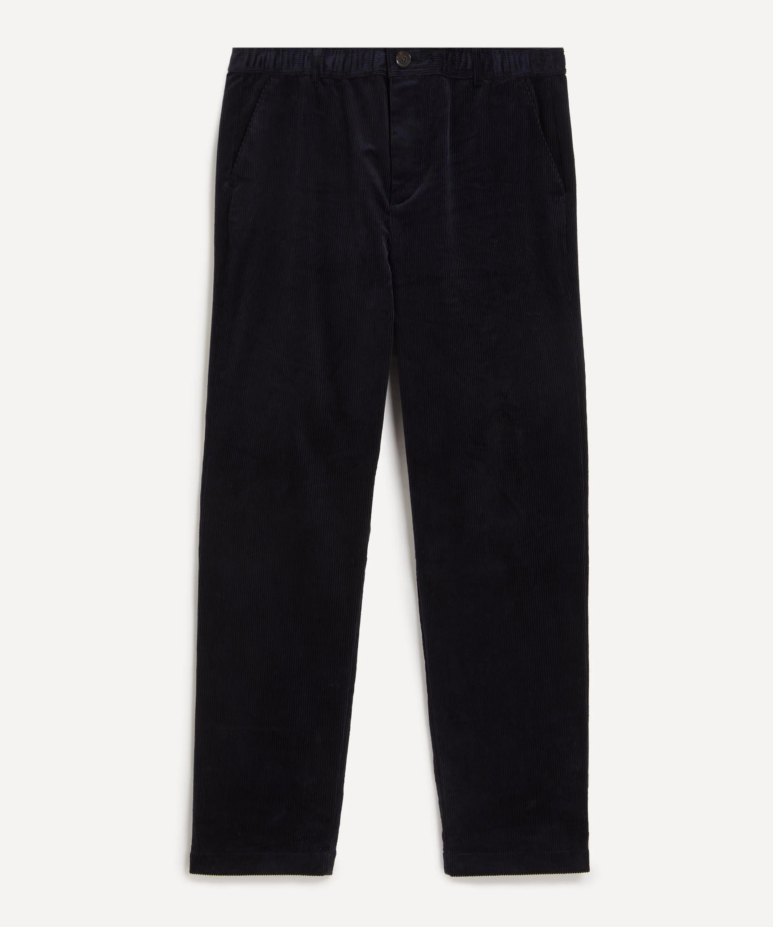 Drawstring Corduroy Trousers