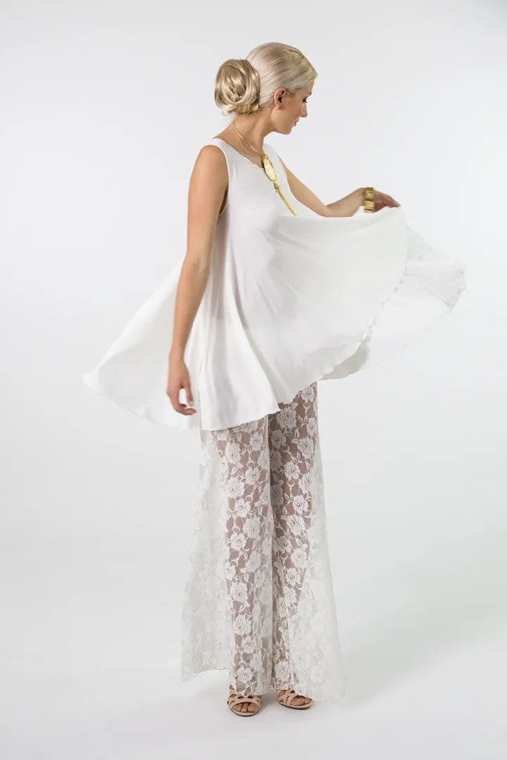 Dream Goddess Lace Palazzo Pants