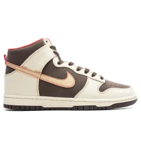 Dunk High Retro - Baroque Brown/Sesame/Coconut Milk