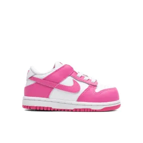 Dunk Low (TD) - White/Laser Fuchsia