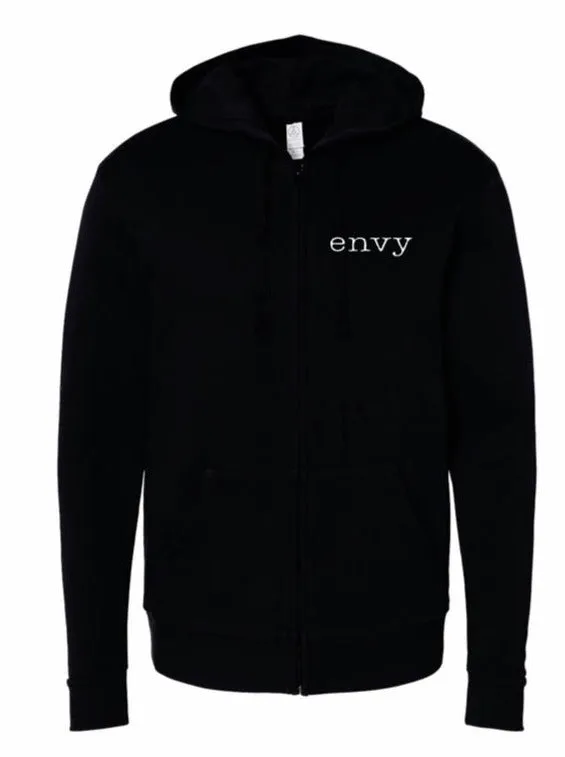 ENVY ZIP UP BLACK