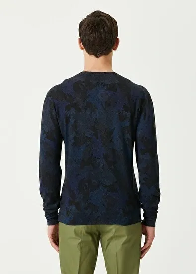 ETRO  |Crew Neck Wool Long Sleeves Luxury Sweaters